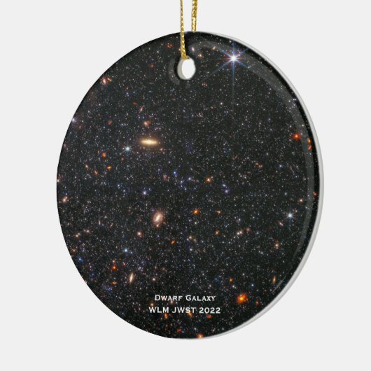 WLMジェームズウェッブ宇宙望遠鏡ハイレスクリスマス セラミックオーナメント (左)