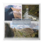 WLS005 BRECON BEACONS NATIONAL PARK, Wales, タイル (正面)