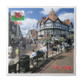 WLS009 WREXHAM、ウェールズ、 タイル (正面)