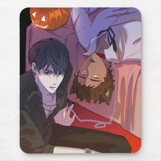 WLU Halloween Mousepad マウスパッド (正面)