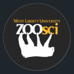 WLU Zoo Science 3"ビニールステッカー ラウンドシール<br><div class="desc">動物園のSCIに刺さった？共有3"ビニールWLU動物園サイエンスステッカーでZoo Sciを愛する！</div>