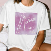 WLW Lavender Menace Lesbian Subtle Sapphic Tシャツ