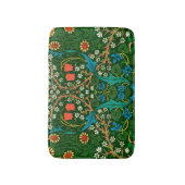 WMモリスブラックソーンアールヌーボーパターン バスマット (正面縦)