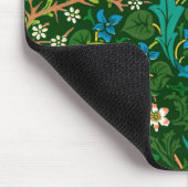 WMモリスブラックソーンアールヌーボーパターン マウスパッド (コーナー)