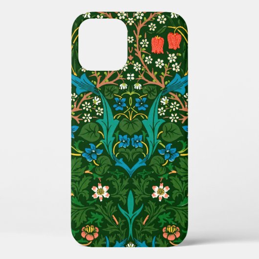 WMモリスブラックソーンアールヌーボーパターン Case-Mate iPhoneケース (裏面)