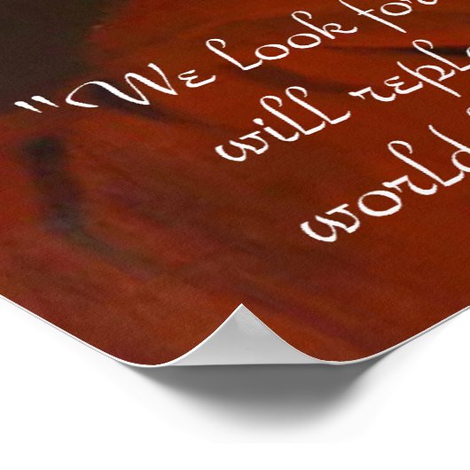 Wm Gladstone & Power Of Love引用文ポスター ポスター (角)