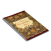 Wm Morris Pre-Raphaeliteカスタマイズ可能ノートブック ノートブック (右側)