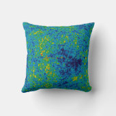 WMAPマイクロ波異方性プローブ宇宙マップ クッション (裏面)