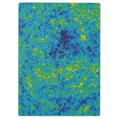 WMAPマイクロ波異方性プローブ宇宙マップ クリップボード (裏面)