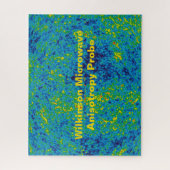 WMAPマイクロ波異方性プローブ宇宙マップ ジグソーパズル (縦)