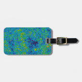 WMAPマイクロ波異方性プローブ宇宙マップ ラゲッジタグ (正面横)