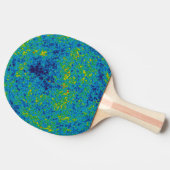 WMAPマイクロ波異方性プローブ宇宙マップ 卓球ラケット (横)
