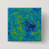 WMAPマイクロ波異方性プローブ宇宙マップ 缶バッジ (正面)