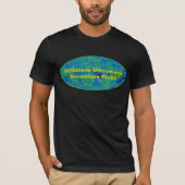 WMAPマイクロ波異方性プローブ宇宙マップ Tシャツ (正面)