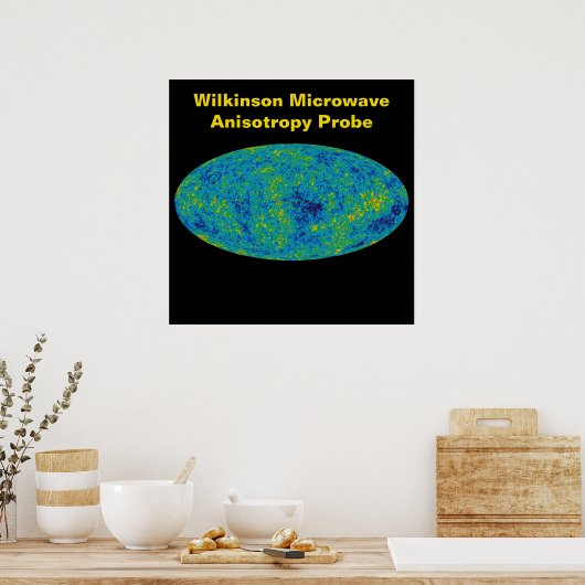 WMAP Universe Wilkinson Microwave Anisotropy Probe ポスター (キッチン)