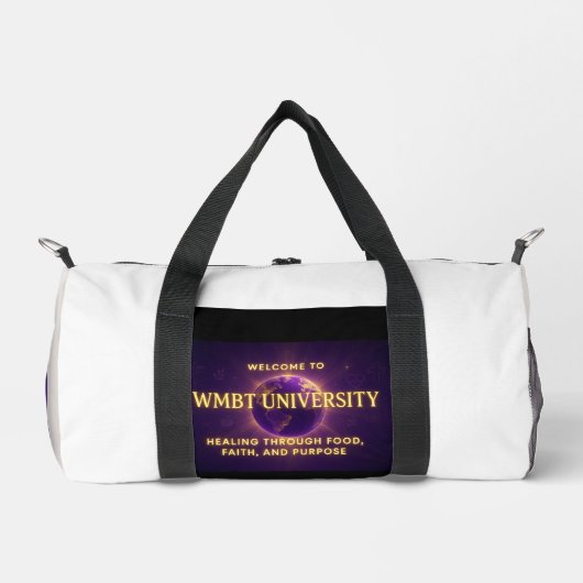 WMBT University  carry bag.  ダッフルバッグ (正面)