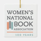 WNBAの休日のオーナメントの100th記念日 セラミックオーナメント (裏面)