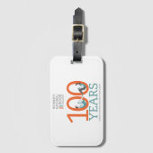 WNBAラベル100年の荷物の ラゲッジタグ (正面縦)