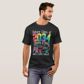 Wnbo Future Class 2034 Pre-K先生バックSchooo Tシャツ (正面フル)