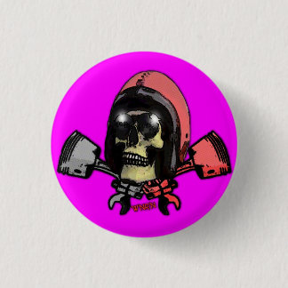 W'nR'nはピストンボタンを交差させました 缶バッジ