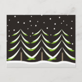 Wnterの針葉樹 ポストカード (正面)