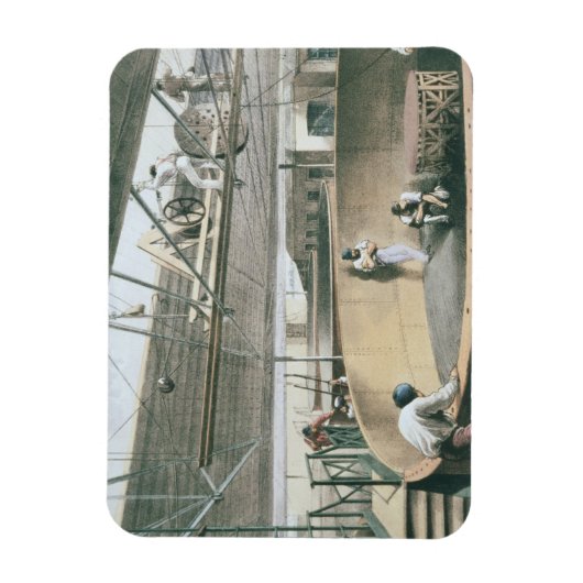 WOの戦車でテレグラフケーブルを巻き付ける マグネット (縦)