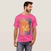 Woコインコレクターパパコインコレクティング恋人 Tシャツ (正面フル)