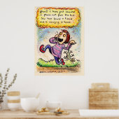 @wo0 irkafirkaプリント ポスター (キッチン)