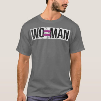 Wo=男性エンパワーメント女性の権利Social Justice Fe Tシャツ
