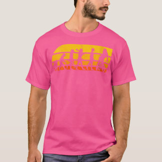 Wo Bmxガールサイクリストバイクライダーおもしろい進化 Tシャツ
