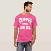 Wo Coffeeとムエタイムエタイ初心者ムエト Tシャツ (正面フル)