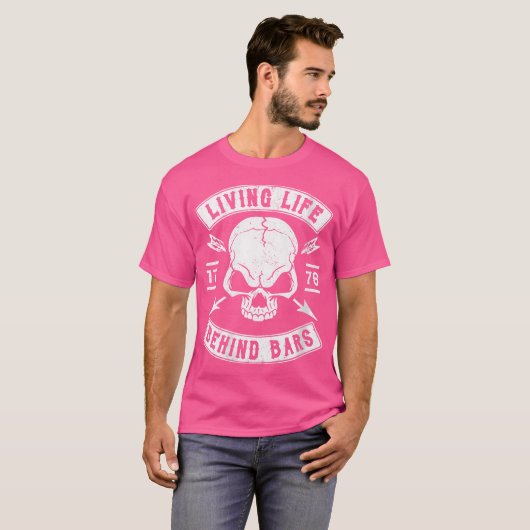 Wo Cool Funny Motorcycle Motorbike Biker Tシャツ (正面フル)