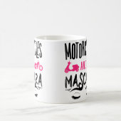 Wo Funny Motorcycle Lover Motorbike コーヒーマグカップ (中央)