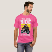 Wo Funny Motorcycle Lover Motorbike Tシャツ (正面フル)