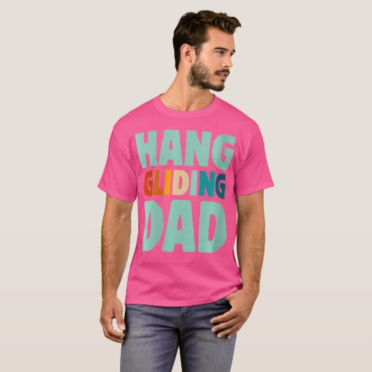 Wo Hang Gliding Dad Tシャツ (正面フル)