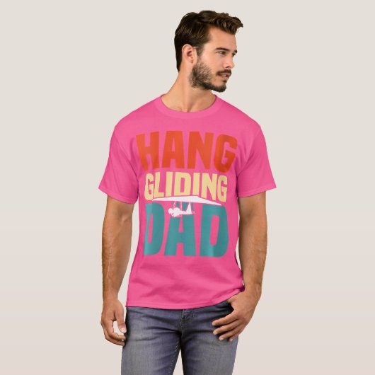 Wo Hang Gliding Dad Tシャツ (正面フル)