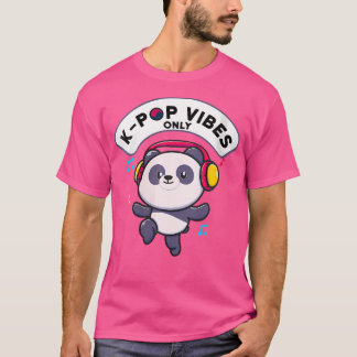 Wo K-Pop Vibes Only Korean Pop Music K-Pop Tシャツ