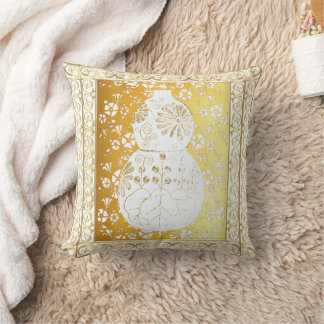 Wo lou feng shui gourd Throw Pillow クッション