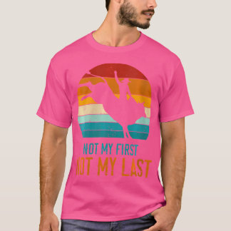 Wo Rodeo Not おもしろい My First Bull Rider Bull Riding Tシャツ