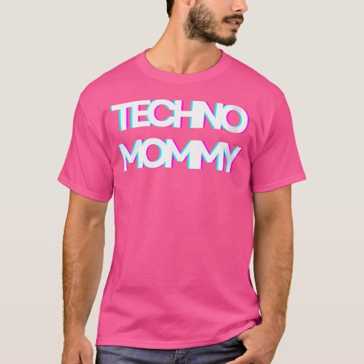 Wo Trippy Techno Edm Music Rave Festival Mother Mo Tシャツ (正面)