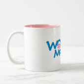 WObamaのママのマグ ツートーンマグカップ (左)