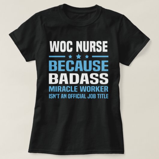 WOCナース Tシャツ (デザイン正面)