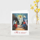 WOCCイースターカード カード (黄色い花)