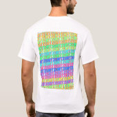 wochenende niemand schlafen festival techno untz tシャツ (裏面)