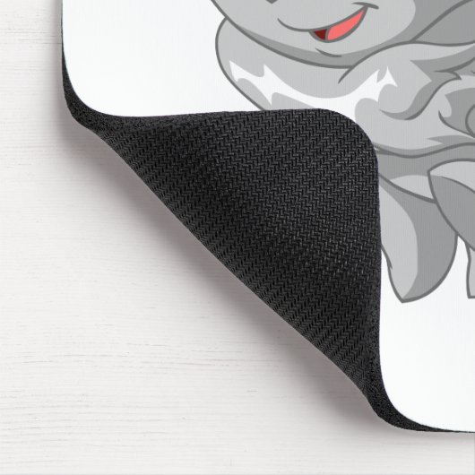 Wockyの銀 マウスパッド (コーナー)