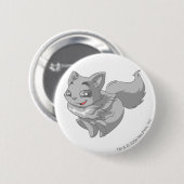 Wockyの銀 缶バッジ (正面&裏面)