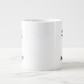 WODを完了-クロスフィット刺激を受けたノベルティマグを ジャンボコーヒーマグカップ (正面)