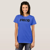 WODハッシュタグTシャツ Tシャツ (正面フル)