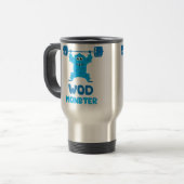 WODモンスター(かわいいバーベルの強奪モンスター) トラベルマグ (正面左)