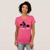 WOD -女性のように持ち上げて下さい Tシャツ (正面フル)